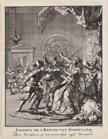 KG 05927
<br/>
Jacobus de I Koning van Schotland..
<br/>
<em>Luyken, Jan (1649-1712)</em>